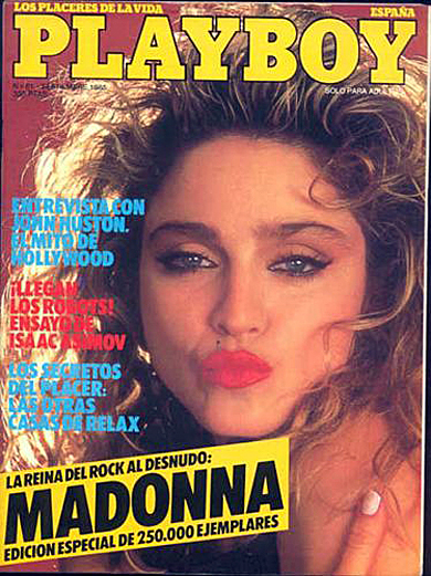Madonna Playboy Cover